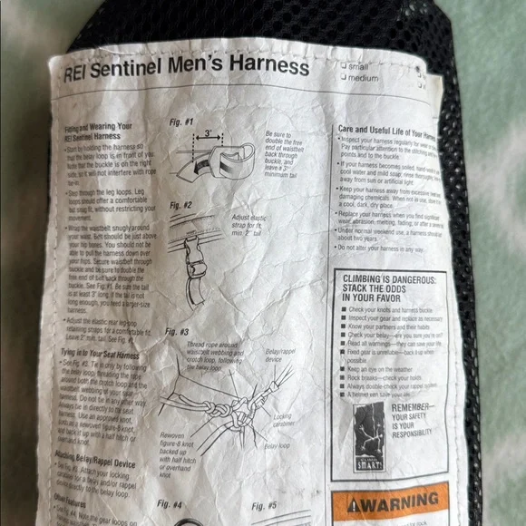 REI Sentinel Men's Harness - large - Picture 5 of 5